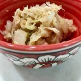 白菜のおかか和え