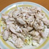 鶏ささ身のみそ和え