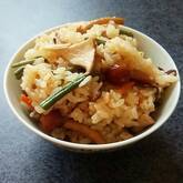 山菜炊きおこわ