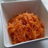 ニンジンのタラコ炒め