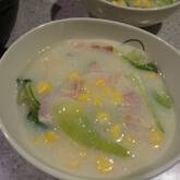 チンゲンサイのクリーム煮