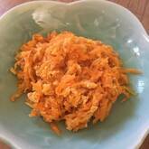 お箸とまらない！にんじんしりしり