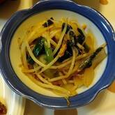 モヤシの卵炒め