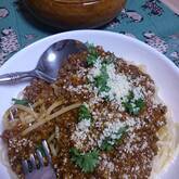 旨みたっぷり！基本のミートソーススパゲティー