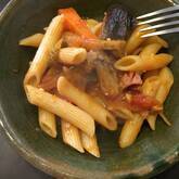 ツナのトマトソースペンネ