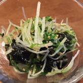 簡単常備菜！水菜のナムル にんにくの香りが食欲そそる