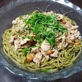 豚シャブ納豆冷やしそば