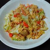 ツナ缶の卵炒め