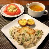 万能カジキマグロのムニエル 子供喜ぶクリームソース by金丸 利恵さん