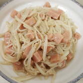 エノキとベーコンのソテー