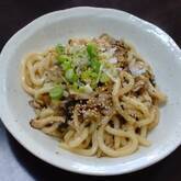 高菜マイタケ焼きうどん