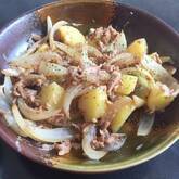 ジャガイモのツナマスタード和え