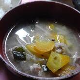 具だくさん豚汁