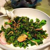 菜の花のピーナッツみそ