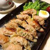 野沢菜入り焼き餃子