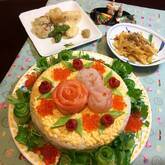 サワラの天ぷら山椒塩添え