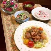 鶏肉のユズ照り焼き