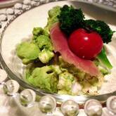 アボカドとカマンベールチーズの和え物