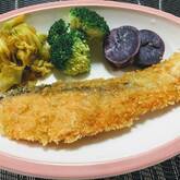 パパっと時短！鮭のフライ