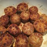 レンコンのはさみ照り焼き