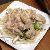 梅マヨダレ和えチキンソテー