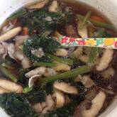 そぼろで作るすまし風豚汁