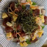 伊達巻を使ったちらし寿司