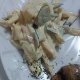 切干し大根と卵のサラダ