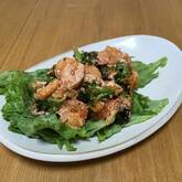 エビとブロッコリーのオーロラソース