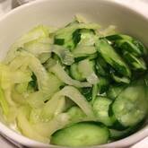 セロリの浅漬け