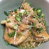 キノコと油揚げの甘辛煮