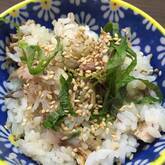 ブリの照り焼き混ぜご飯