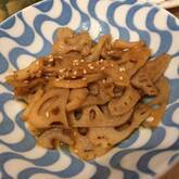 簡単れんこんのきんぴら プロ直伝 甘辛でお箸止まらない味わい