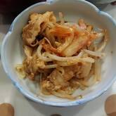 豚肉のキムチ炒め