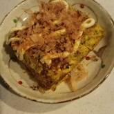 モヤシのソース卵焼き