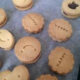 ハートのチョコサンドクッキー