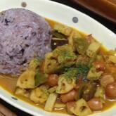 ソーセージのスープカレー