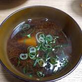 カボチャのみそ汁