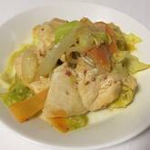 鶏むね肉のピリ辛みそ炒め