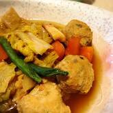 鶏肉団子の煮物