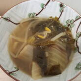 残り野菜のみそ汁