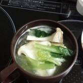 エリンギと大根のみそ汁