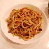 焼きカレーうどん