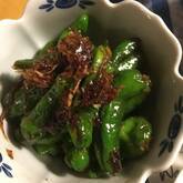 シシトウのおかか和え