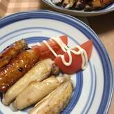 鶏手羽中の塩焼き