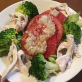 トマトとオニオンのサラダ