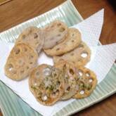 サッとできる サクサク揚げレンコン