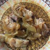 チキンソテー甘酢オニオンソース