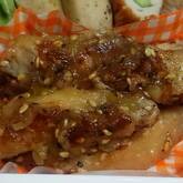 手羽先の甘辛ダレ