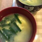 手軽に栄養たっぷり！ふんわりたまごのニラ玉みそ汁　by吉田 朋美さん